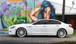 BMW 650i Gran Coupe Matte White by MetroWrapz 2017 года